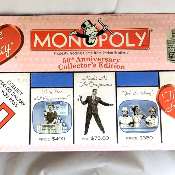 parker brothers Other - I Love Lucy 50th anniversary Monopoly game